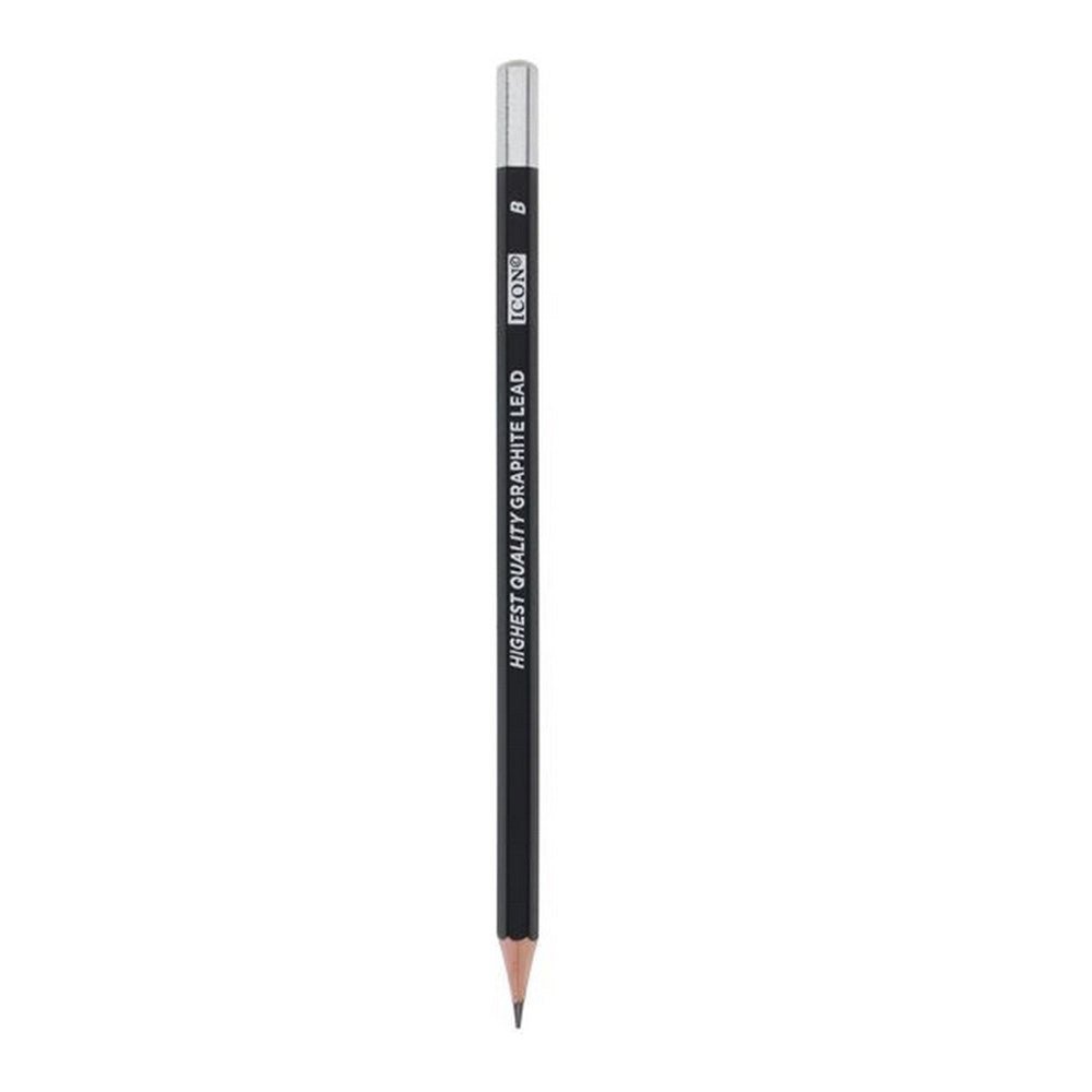 Icon Graphite Pencils B Box Of 12 - ABC School Supplies