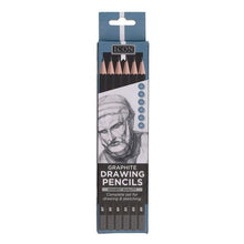 Icon Graphite Pencils Complete Set Of 6 - ABC School Supplies