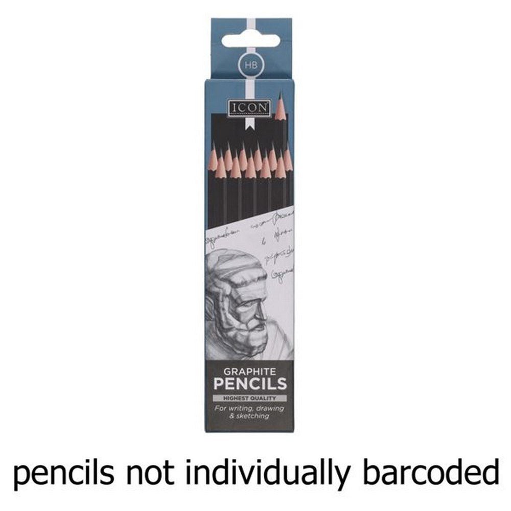 Icon Graphite Pencils Hb Box Of 12 - ABC School Supplies