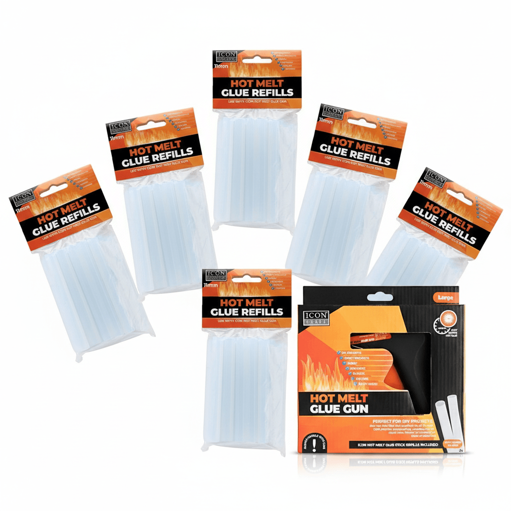 Icon Hot Melt Large Glue Bundle - ABC School Supplies