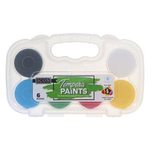 Icon Tempera Paint Set 6x22ml - ABC School Supplies