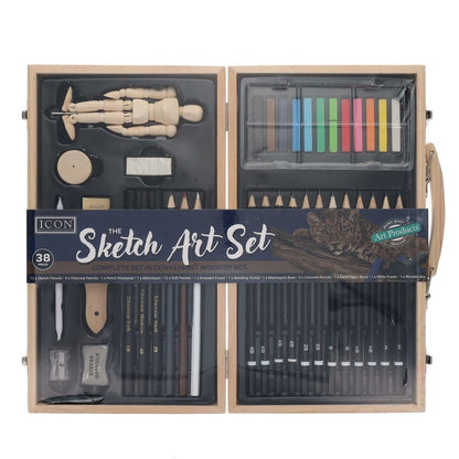 Icon The Sketch Art Set 43pcs - ABC School Supplies