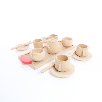 Wooden Tea Set