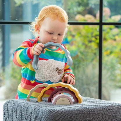 SiliSoft Wobble Rainbow (Earth) - 7 Pack