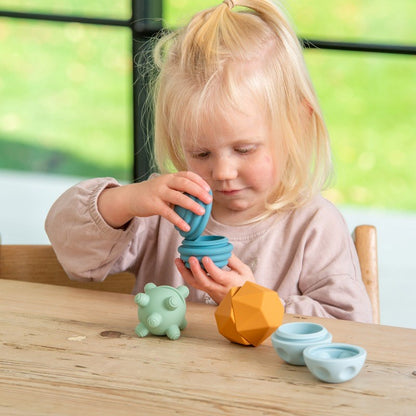 SiliSoft Sensory Balls (Neutral) - 4 Pack