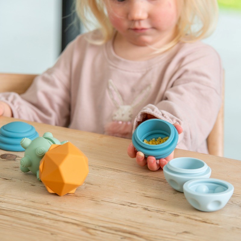 SiliSoft Sensory Balls (Neutral) - 4 Pack