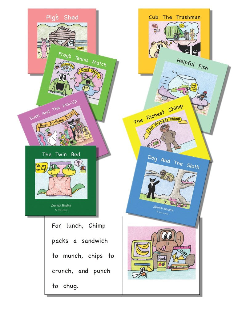 Express Decodable Readers Set 3 Supplemental Set (8 Titles)