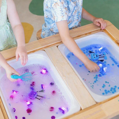 Glo Pals Light up Sensory Cubes - 4 Pack