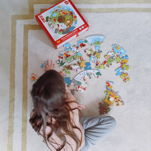 The Four Seasons Circular Floor Puzzle