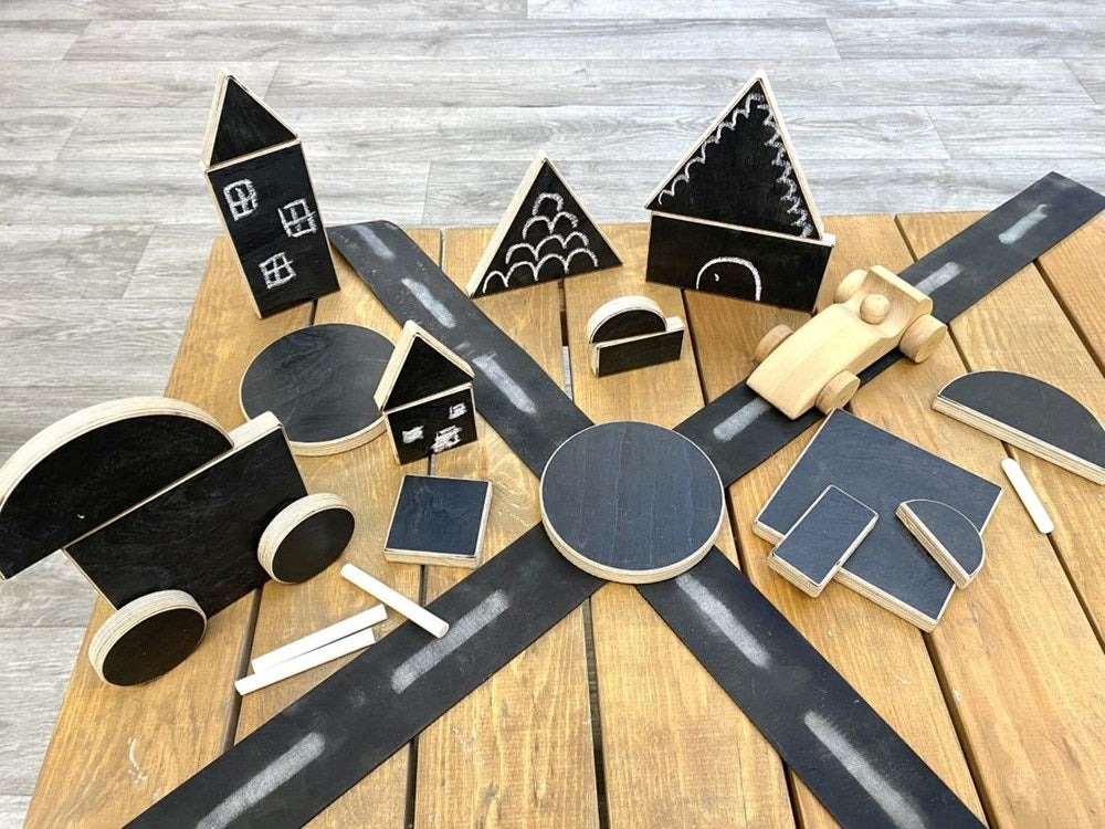 Cosy Chalk Village 20 Piece Set