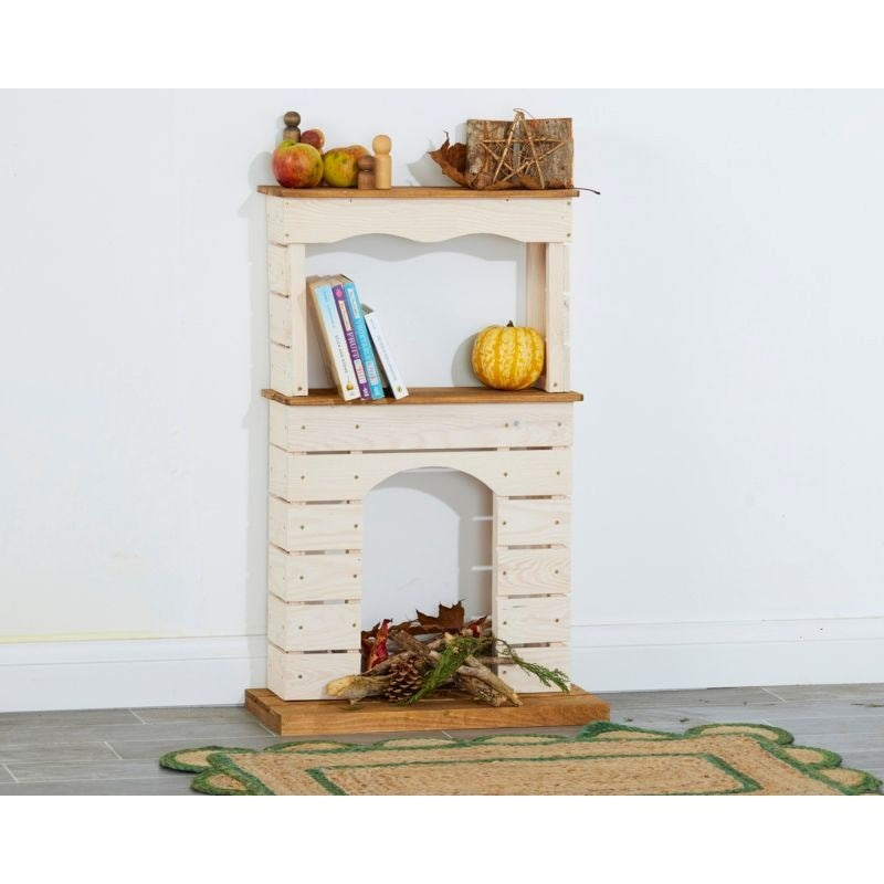 Cosy Farm Kitchen Fireplace White