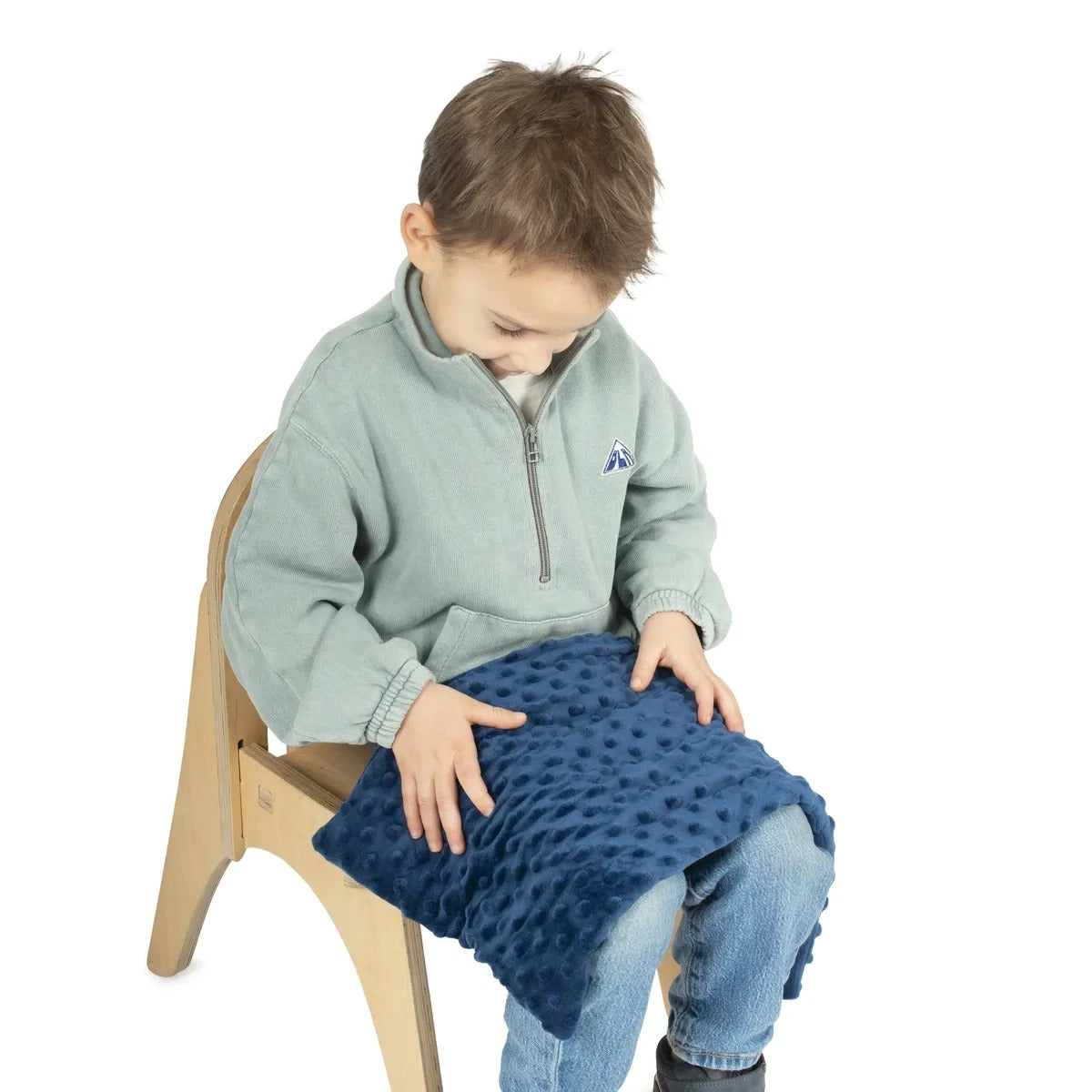 Stimove Soft Velvet Lap Pad 1.4Kg - Blue