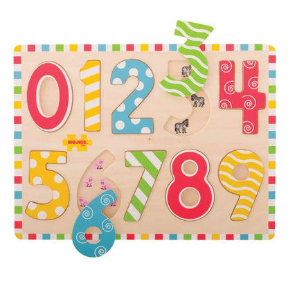 Inset Puzzle Numbers - ABC School Supplies