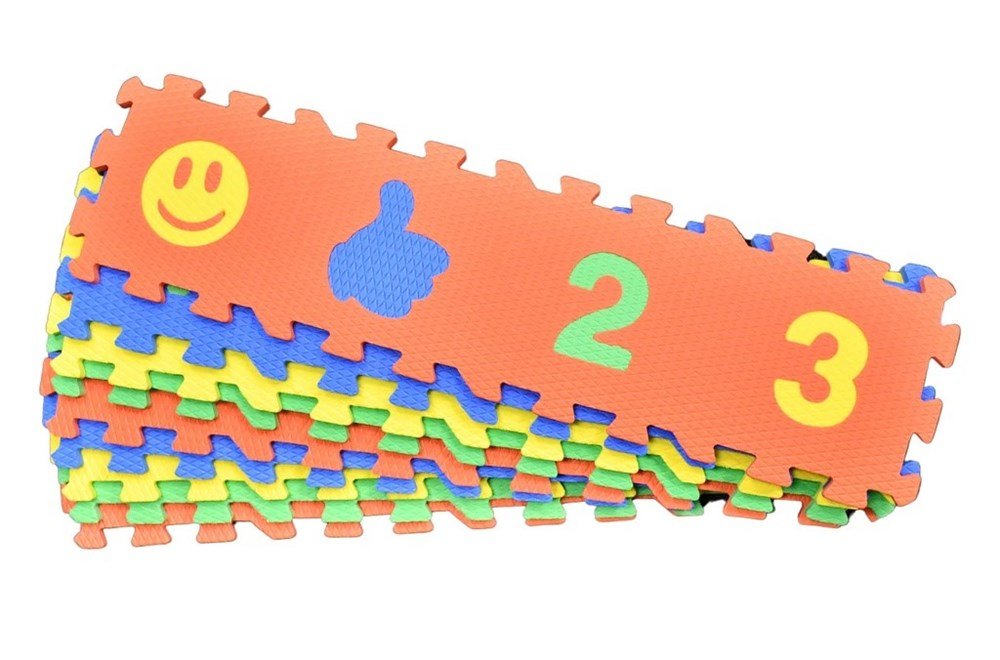 Interlocking Alphabet And Number Mat - ABC School Supplies