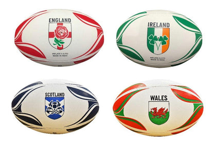 International Country Themed Rugby Balls - ABC School Supplies