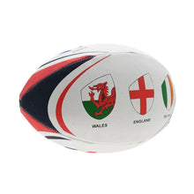 International Tournament Themed Rugby Ball - ABC School Supplies