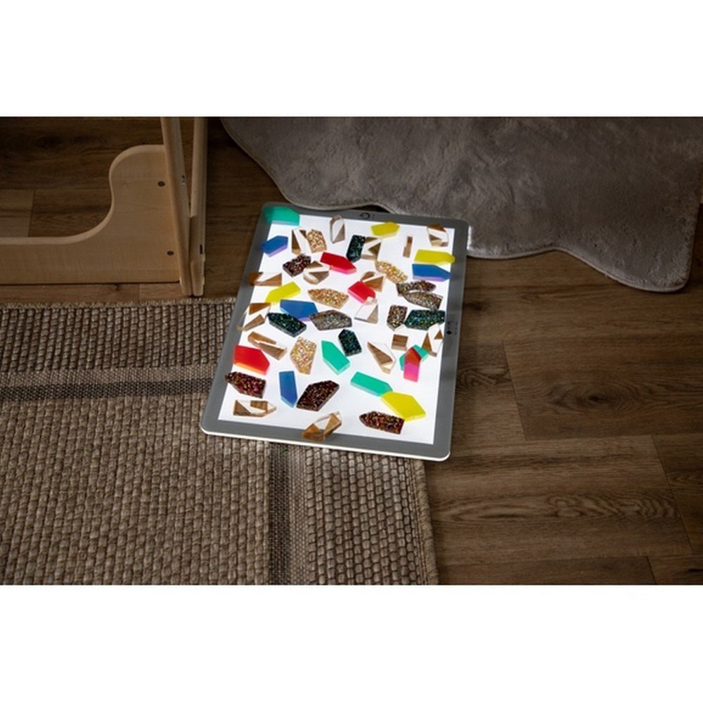 Iridescent Resin Loose Parts 16Pk - ABC School Supplies