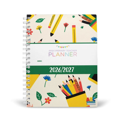 Irish Primary Teacher Bundle - NQT & Planner (School Days) 2026/27 - ABC School Supplies