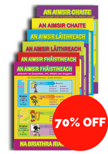 Irish Vocabulary Posters - Rang 3/4 - ABC School Supplies