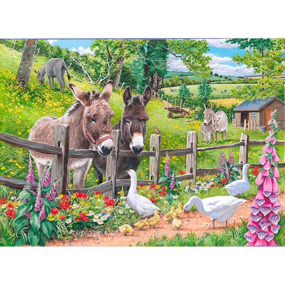 Jack & Jenny - BIG 250 Piece Jigsaw Puzzle - ABC School Supplies