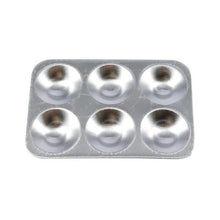 Jakar Aluminium Palette 13X9Cm Rectangular 6 Well - ABC School Supplies