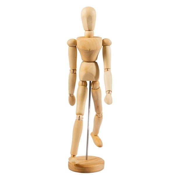 **Jakar Manikin 12" Wooden Male Medium - ABC School Supplies