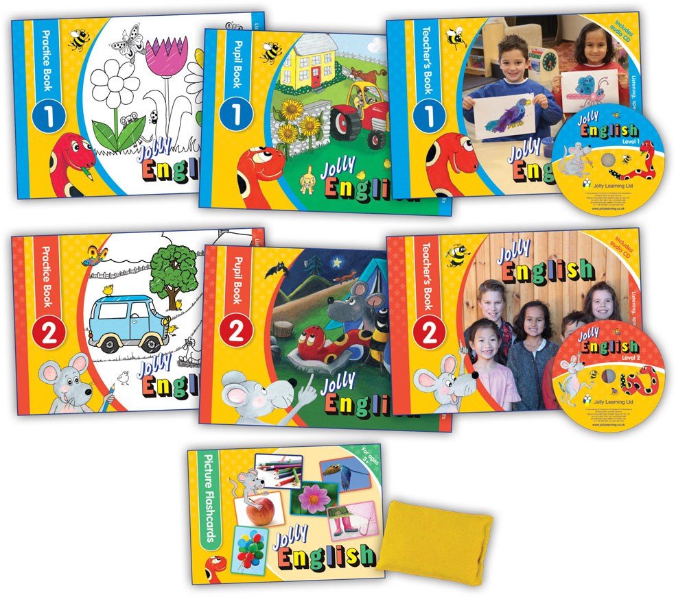 Jolly English Teachers Kit (Without Puppets) - ABC School Supplies