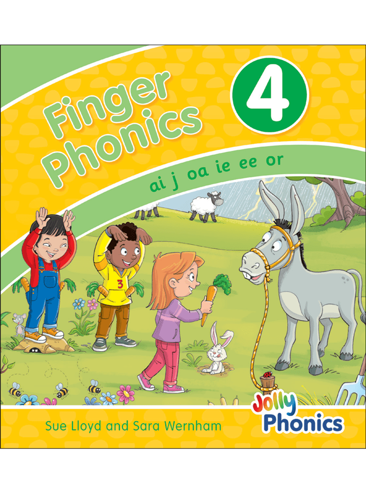 **Jolly Finger Phonics Book 4 - ABC School Supplies