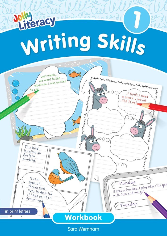 Jolly Literacy: Creative Writing, Workbook 1 (In Print Letters) - ABC School Supplies