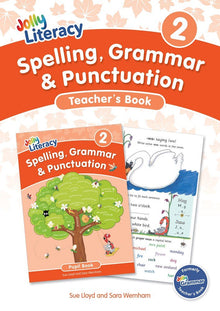 Jolly Literacy: Spelling, Grammar and Punctuation, Teacher's Book 2 (Precursive letters) - ABC School Supplies