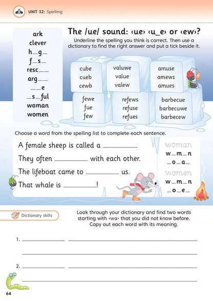 Jolly Literacy - Spelling, Grammar & Punctuation Pupil Book 2 - In Precursive Letters - New Edition - ABC School Supplies