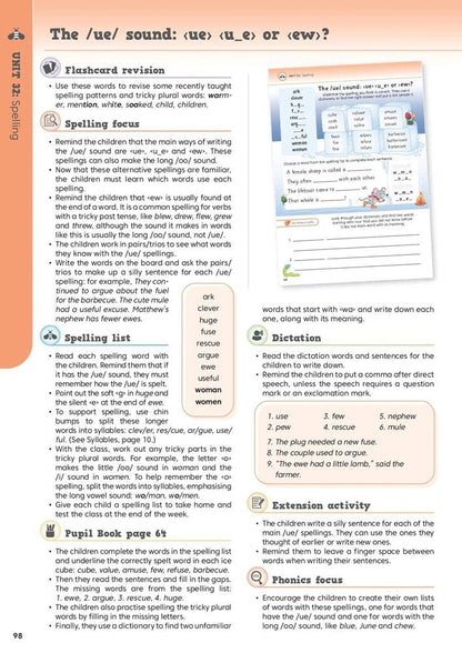 Jolly Literacy - Spelling, Grammar & Punctuation Teacher’s Book 2 - In Print Letters - New Edition - ABC School Supplies
