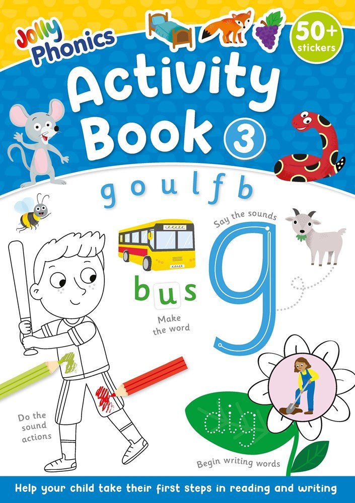 Jolly Phonics Acitivty Book 3 - ABC School Supplies