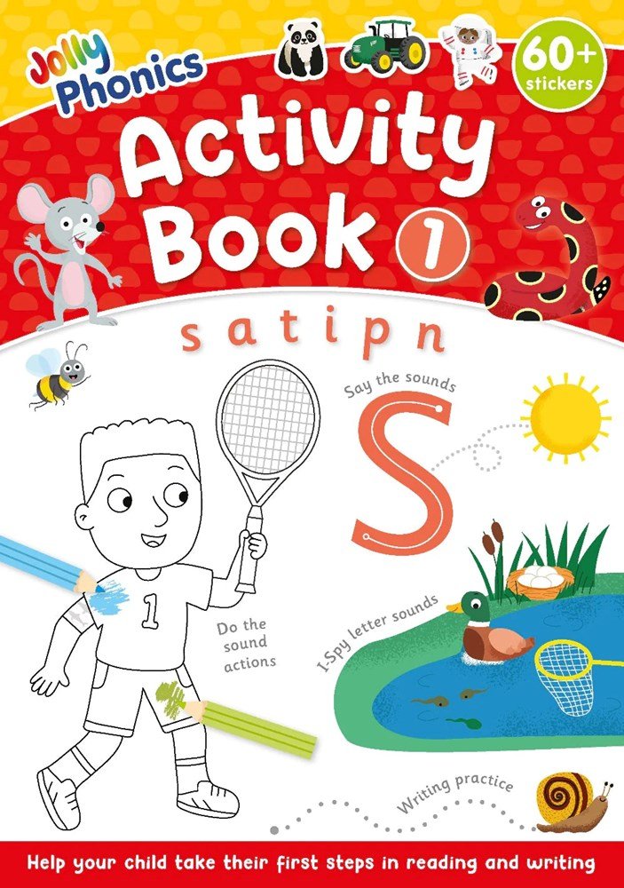 Jolly Phonics Activity Book 1 - ABC School Supplies