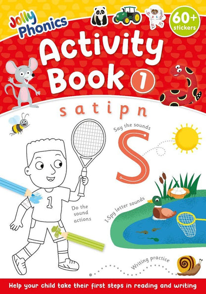 Jolly Phonics Activity Book 1 - ABC School Supplies