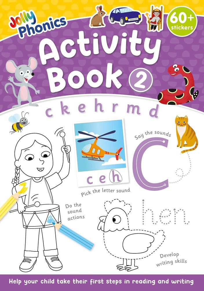 Jolly Phonics Activity Book 2 - ABC School Supplies