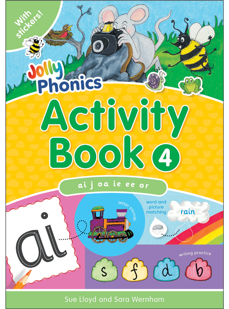 Jolly Phonics Activity Book 4 - ABC School Supplies