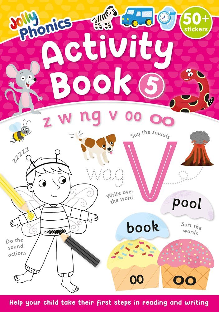 Jolly Phonics Activity Book 5 - ABC School Supplies