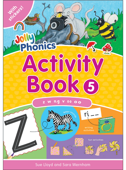 Jolly Phonics Activity Book 5 - ABC School Supplies