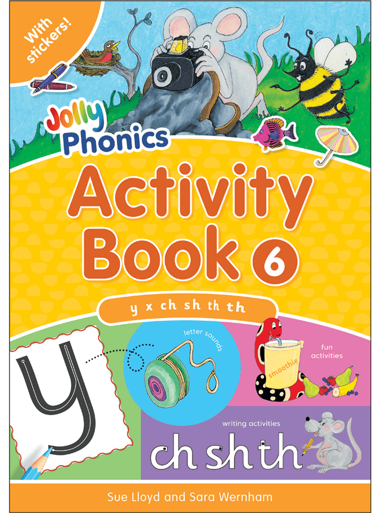 Jolly Phonics Activity Book 6 - ABC School Supplies