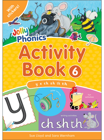 Jolly Phonics Activity Book 6 - ABC School Supplies