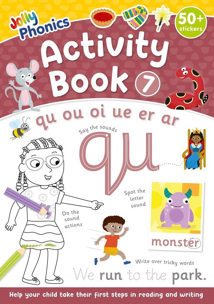 Jolly Phonics Activity Book 7 - ABC School Supplies