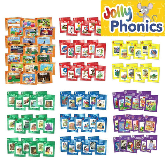 Jolly Phonics Decodable Readers Complete Kit (111 Titles) - ABC School Supplies