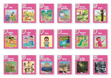 Jolly Phonics Decodable Readers Complete Set Level 1 (Pink Level) (18 Titles) - ABC School Supplies