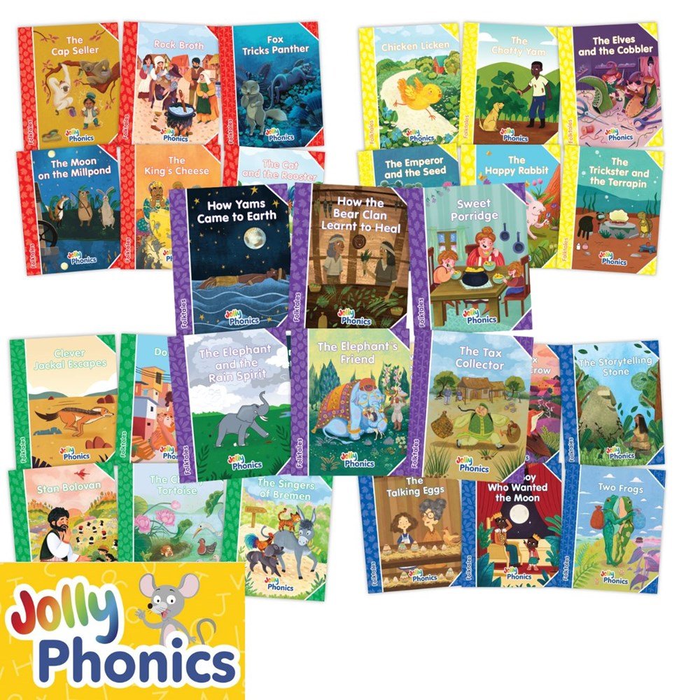 Jolly Phonics Decodable Readers - Folktale Complete Kit - ABC School Supplies
