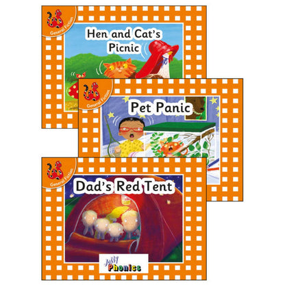 Jolly Phonics Decodable Readers Level 0 (Orange Level) Set 2 (Pack Of 3) - ABC School Supplies