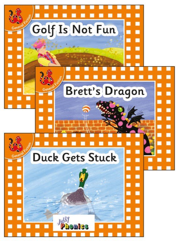 Jolly Phonics Decodable Readers Level 0 (Orange Level) Set 3 (Pack Of 3) - ABC School Supplies