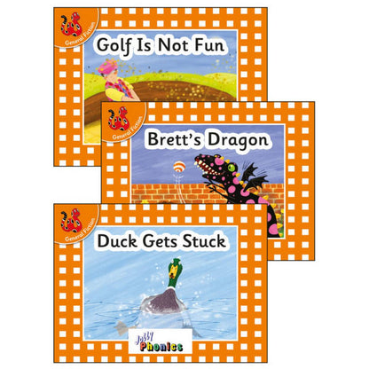 Jolly Phonics Decodable Readers Level 0 (Orange Level) Set 3 (Pack Of 3) - ABC School Supplies