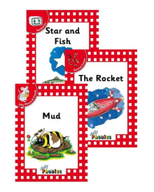 Jolly Phonics Decodable Readers Level 1 (Red Level) Complete Set (18 Titles) - ABC School Supplies