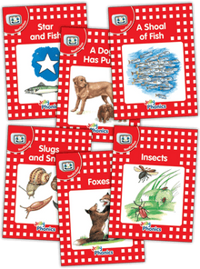 Jolly Phonics Decodable Readers Level 1 (Red Level) Nonfiction - ABC School Supplies